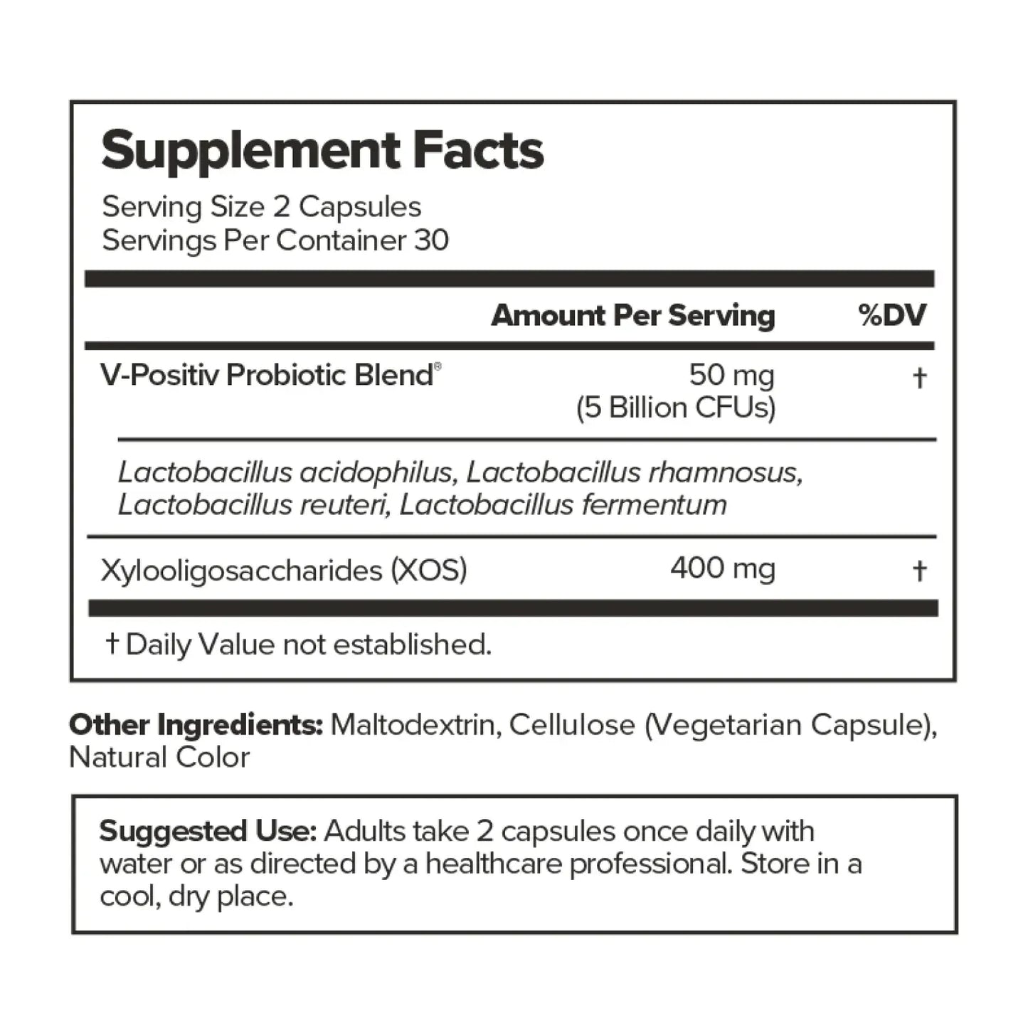 Vaginal Probiotic Capsules